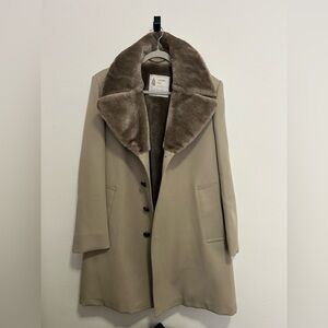 London Fog Faux Fur Coat